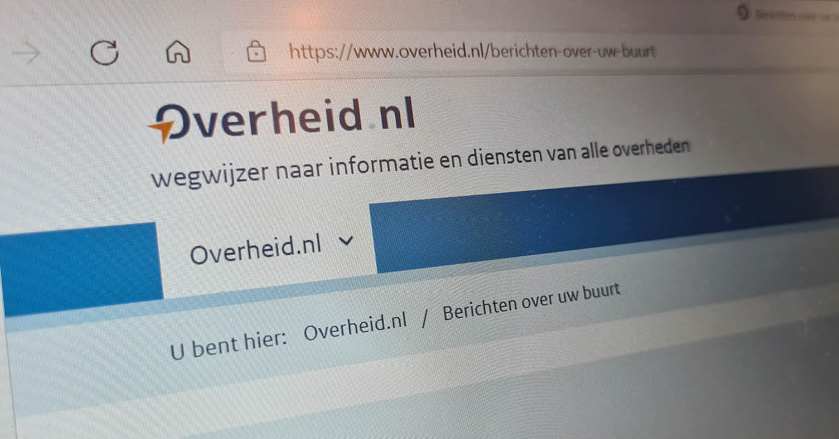 E-mailservice Overheid.nl gewijzigd: zorg dat je niets mist