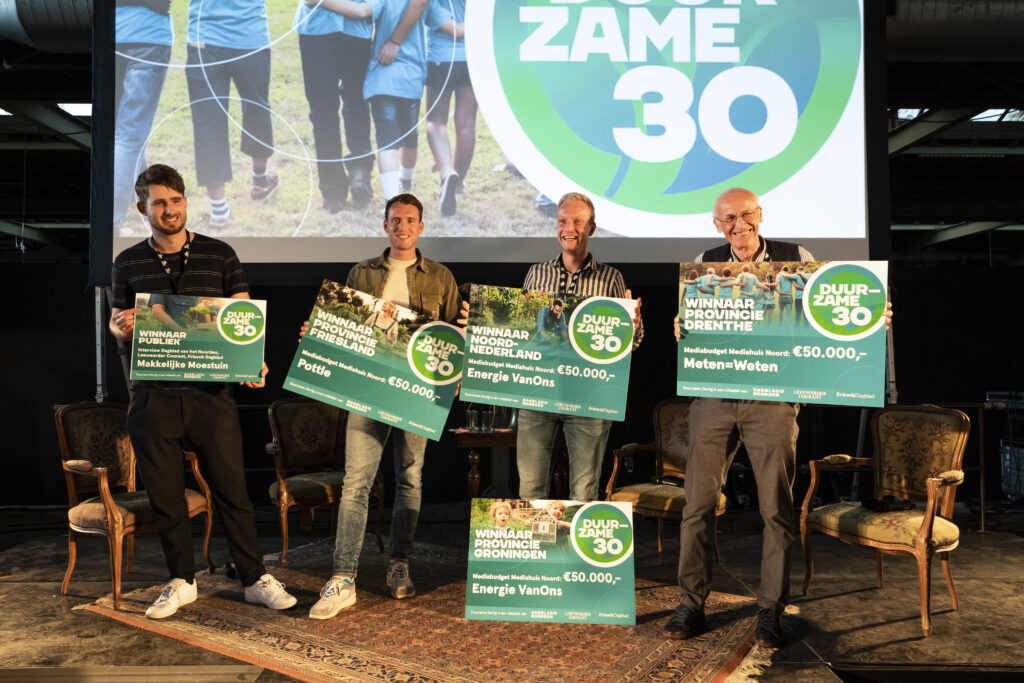 Winnaars Duurzame Dertig 2022