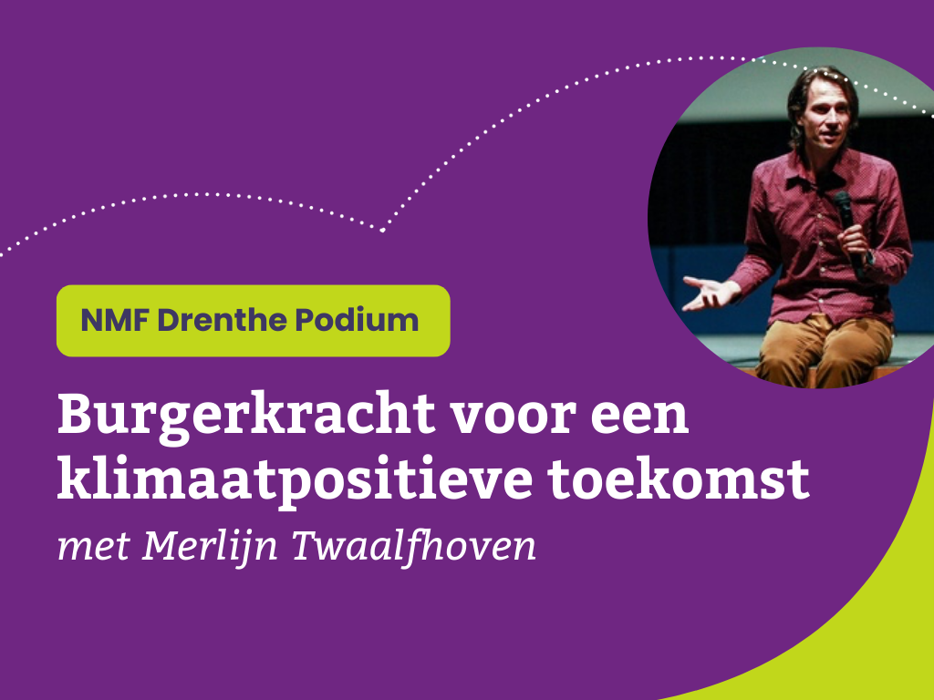 NMF Drenthe Podium (6 nov) met Merlijn Twaalfhoven